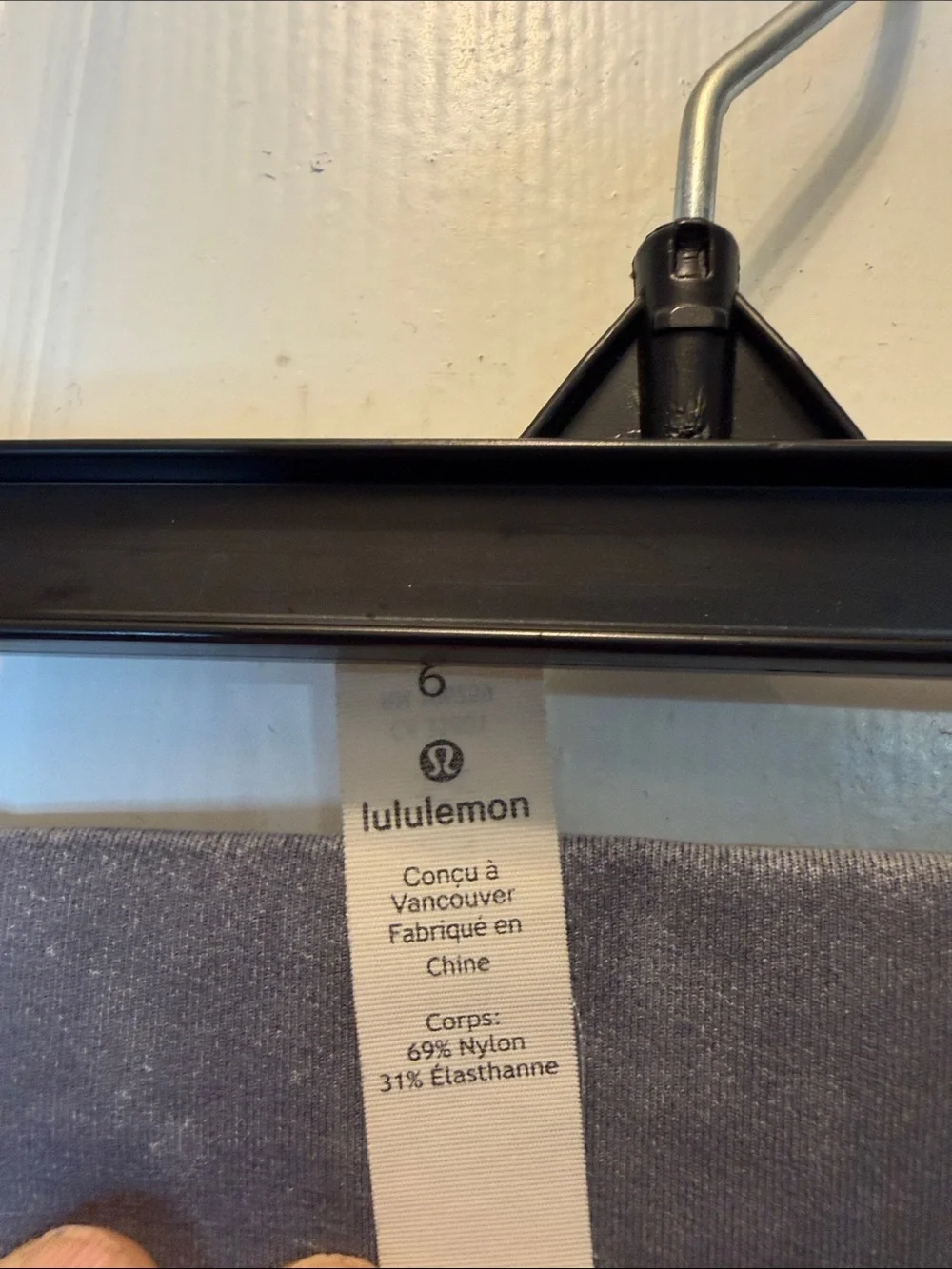 lululemon athletica High-Rise Mineral Wash Leggings in Dusty Gray